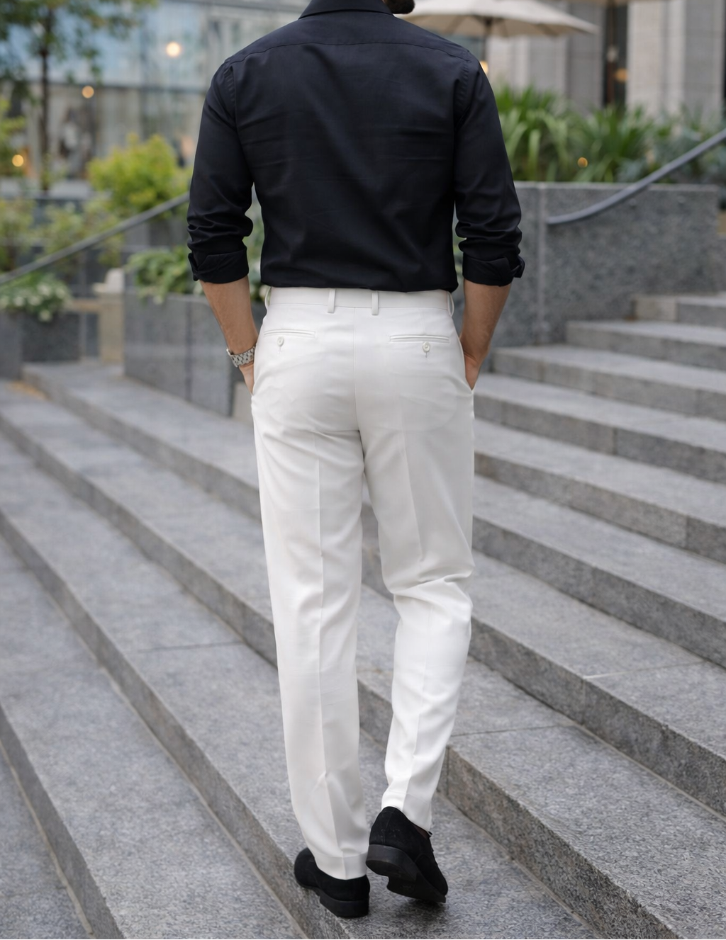 Z.A.R PREMIUM QUALITY TROUSERS (WHITE) | Unisex