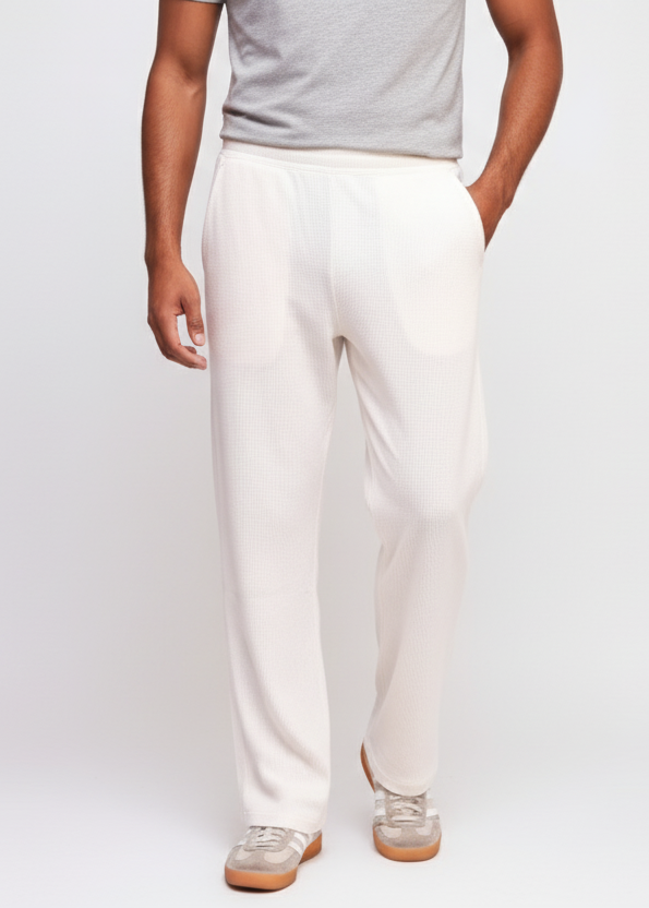 COMFORTABLE THERMAL TROUSERS (WHITE)