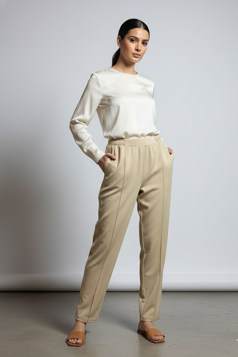 Z.A.R PREMIUM QUALITY TROUSER (BEIGE)