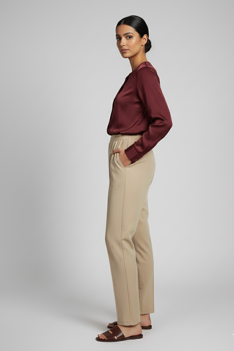 Z.A.R PREMIUM QUALITY TROUSER (BEIGE)