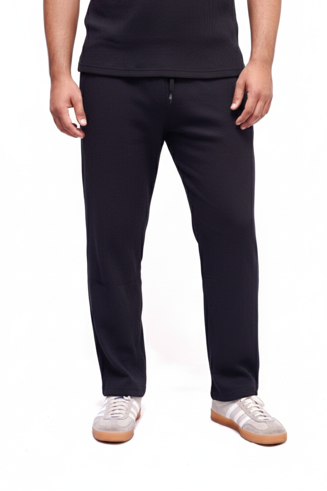COMFORTABLE THERMAL TROUSERS (BLACK)