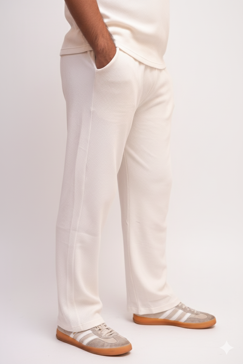 COMFORTABLE THERMAL TROUSERS (WHITE)