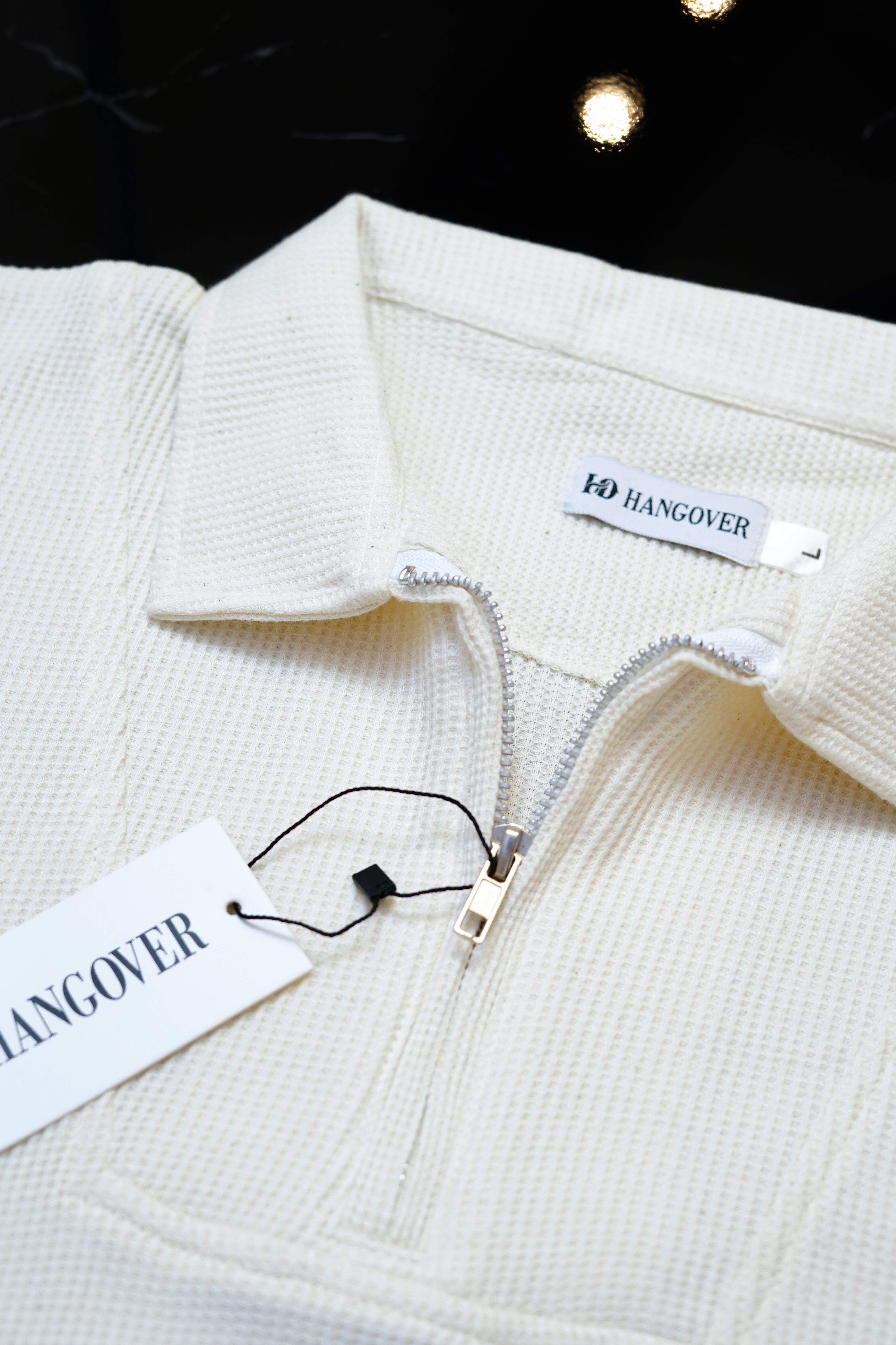 R_L POLO DROP NEEDLE (WHITE)