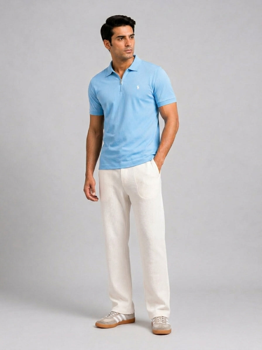 R_L DROP NEEDLE POLO & TROUSER (UNISEX)