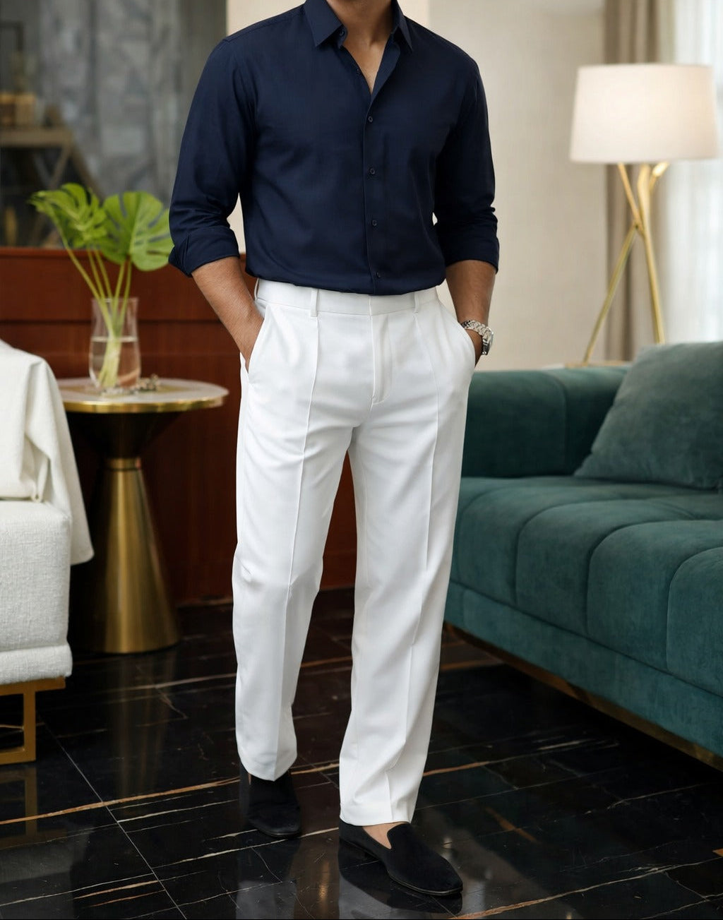 Z.A.R PREMIUM QUALITY TROUSERS (WHITE) | Unisex