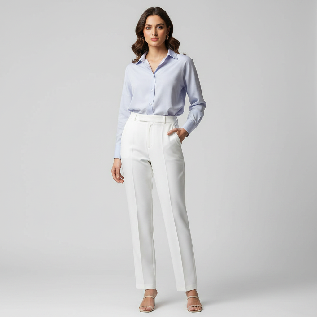Z.A.R PREMIUM QUALITY TROUSERS (WHITE) | Unisex