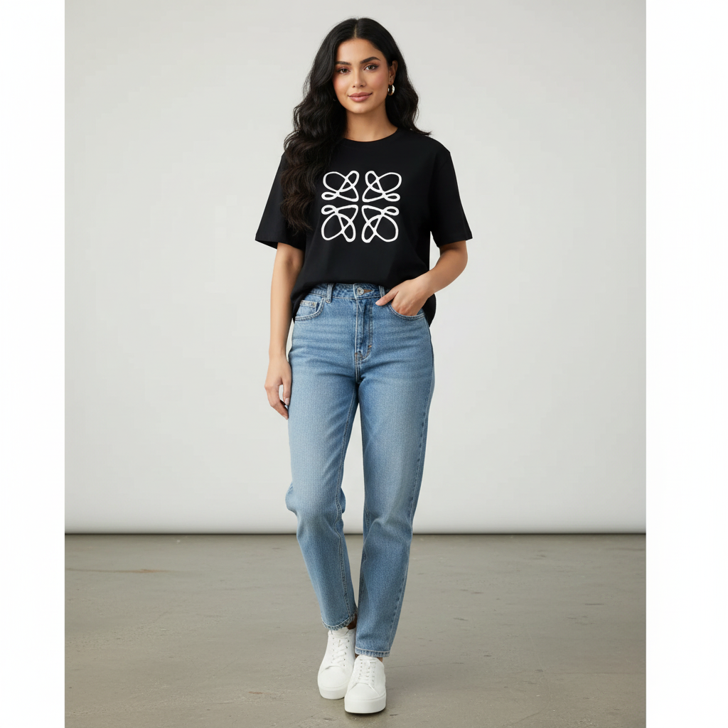 L.W.E OVERSIZED TEE (WHITE) | Unisex